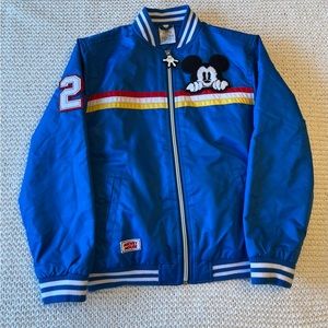 Like New Disney Mickey Mouse Varsity Jacket